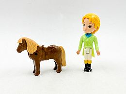 Playmobil кон и човек