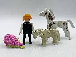 Playmobil коне и момче