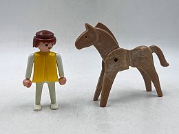 Playmobil кон и момиче