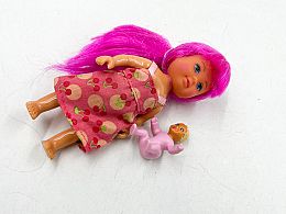 Куклчика Симба с розова коса
