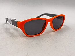 Детски слънчеви очила оранж/сиви