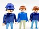 Playmobil 4 бр човечета в синьо